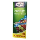 Toppits Zipper Allzweck Beutel XL Vorratspack (28x1l Flugzeugbeutel) Flughafenbeutel, Reisebeutel