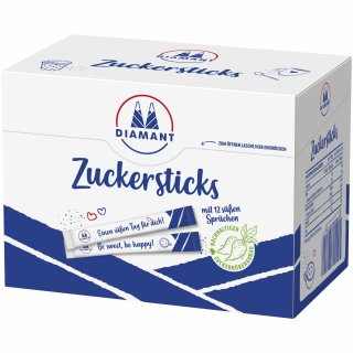 Diamant Zuckersticks (50 x 5 g)