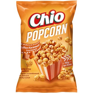 Chio Ready Made Popcorn Toffee Karamell 120g MHD 12.02.2024 Restposten Sonderpreis