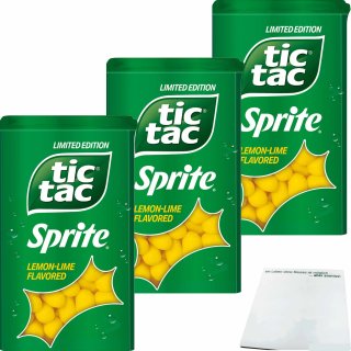 TIC TAC Sprite with lemon-lime taste 100 pieces (49g pack)