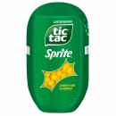 Tic Tac Sprite mit Zitronen-Limetten-Geschmack 200 Stück 3er Pack (3x98g Packung) + usy Block