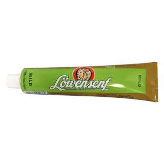 Löwensenf MILD mittelscharfer Senf (1x200ml Tube)