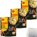 Maggi Hühner Reis Eintopf mit natürlichen Zutaten 3er Pack (3x800g Dose) + usy Block