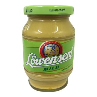 Löwensenf mittelscharfer Senf (250ml Tönnchen)