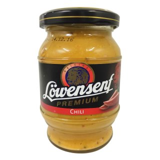 Löwensenf Chili Senf (175ml Glas)