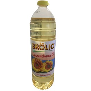 Brölie Sonnenblumen Öl (1L Flasche) MHD 20.05.2023 Restposten Sonderpreis