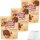 Choco Crossies Crunchy Moments à la Maple Walnut Brownie 140g Knusperpralinen aus Milchschokolade mit Cornflakes, Walnusskrokant und Schoko-Browniestyle-Stückchen