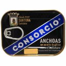 Consorcio anchoas en Acite de oliva anchovy fillet in...