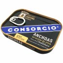 Consorcio Anchoas en aceite de oliva, Sardellenfilet in Olivenöl (74g Dose)