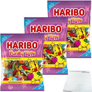 Haribo Funky Tüte 175g Mischung aus Fruchtgummi und Konfekt