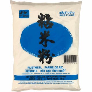 Farmer Reismehl Reis Mehl (400g Beutel) MHD 30.03.2023 Restposten Sonderpreis