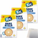 TUC Bake Rolls Brotchips Meersalz 3er Pack (3x150g...