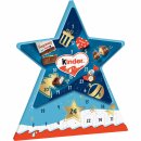 Kinder Mix Adventskalender Stern (149g Packung) + usy Block