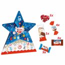 Ferrero Kinder Mix Adventskalender Stern (149g Packung) + usy Block