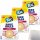 TUC Bake Rolls Brotchips Zwiebel 3er Pack (3x150g Packung) + usy Block