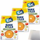 TUC Bake Rolls Brotchips Tomate Olive 3er Pack (3x150g...