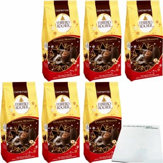 Rocher Goldene Momente Zartbitter 6er Pack (6x90g Packung) + usy Block