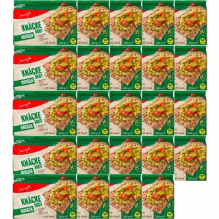 Jeden Tag Vollkorn Knäckebrot Roggen VPE (24x250g)