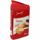 Jeden Tag Zwieback VPE (6x450g Packung)