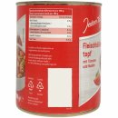 Jeden Tag Fleischbällchen-Topf mit Tomaten und Nudeln 6er Pack (6x800g Dose)