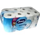 Zewa Soft Toilettenpapier, samtig (mit Muster), 16 Rollen á 140 Blatt