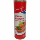 Jeden Tag Wiener Würstchen im Saitling geräuchert 12er VPE (72x50g)