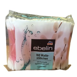 ebelin Wattestäbchen (160 Stück)