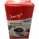 Jeden Tag Kaffee Naturmild erlesener Spitzenkaffee milder feiner Geschmack VPE (12x500g Packung)