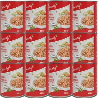 Jeden Tag Weiße Bohnen mit Suppengrün 12er Pack (12x800g)