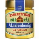 Dreyer Akazienhonig mit Frühtracht VPE (10x500g Glas) + usy Block