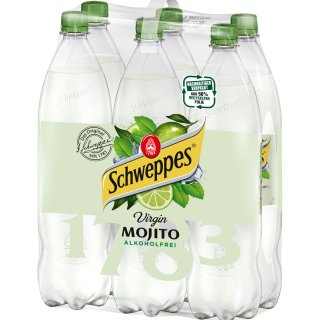 Schweppes Virgin Mojito VPE (6x1,25 Liter DPG)