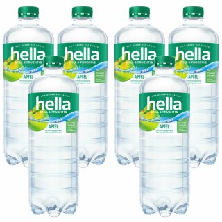 hella near water Apfel (6x0,75l Flasche) VPE
