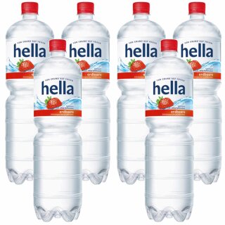 hella near water Erdbeere (6x1,5l Flasche) VPE