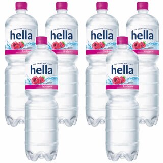 hella near water Himbeere (6x1,5l Flasche) VPE
