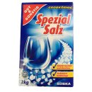 Spezial Salz für Spülmaschine und Geschirr, Grobkörnig (2kg)