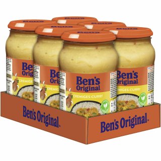 Bens Original cremiges Curry Thailändisch (6x400 g) VPE