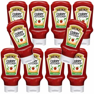 Heinz Curry Ketchup Kopfstehflasche (10x500 ml) VPE