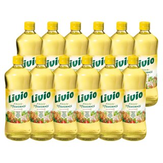 Livio Klassik Pflanzenöl (12x0,75l) VPE