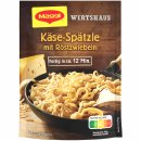 Maggi Wirtshaus Schwäbische Käse-Spätzle mit Röstzwiebeln VPE (12x119g Packung)