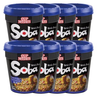 Nissin Soba Yakitori Chicken VPE (8x89g Dose)