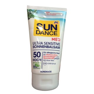 Sundance Med Ultra Sensitive SONNENBALSAM LSF50 (150ml Tube)