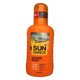 Sundance Sonnenspray LSF20 (200ml Flasche)