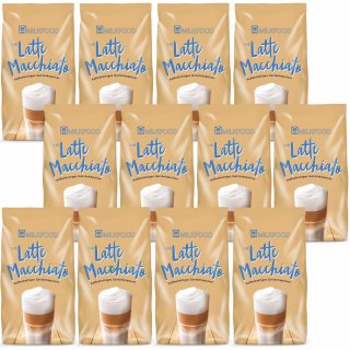 Milkfood Latte Macchiato Kaffeehaltiges Getränkepulver VPE (12x400g Packung)