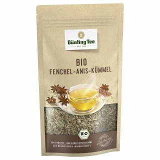 Bünting Bio Fenchel-Anis-Kümmel (7x100 g) VPE