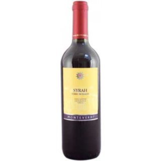 Syrah Sicilia Monteverdi original sizilianischer Rotwein (0,75l Flasche)