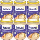 Bebivita Abendbrei Grieß-Banane-Apfel (6x190g Glas)...