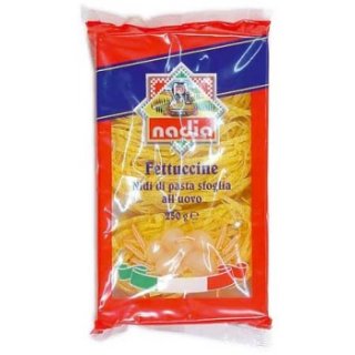 Fettuccine original italienische Eiernudeln 4mm (250g Beutel)