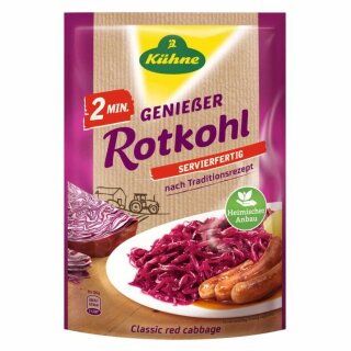 Kühne Fix & Fertig Rotkohl (10x400g Beutel) VPE