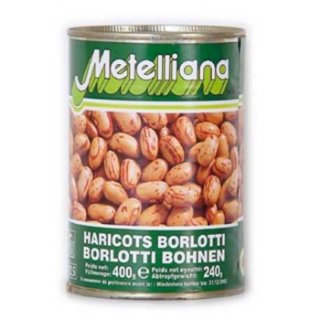 Metelliana Borlotti braune Bohnen (400g Dose)