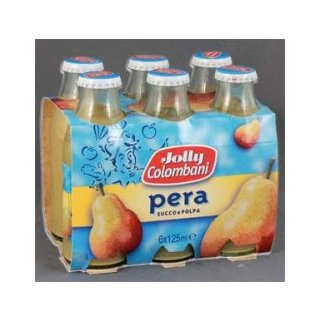Jolly Fruchtsaft Birne (6x125ml Flasche)